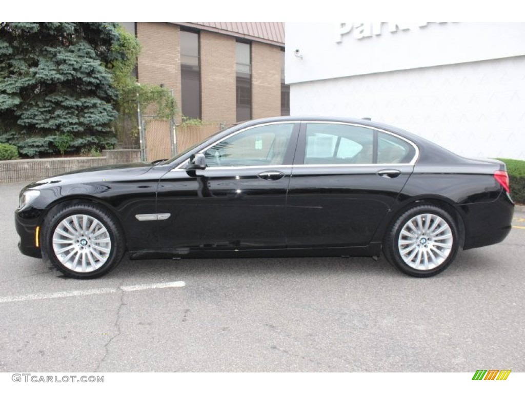 Jet Black 2012 BMW 7 Series 750i xDrive Sedan Exterior Photo #71575157