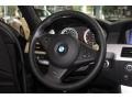 Black Merino Leather Steering Wheel Photo for 2010 BMW M5 #71575481