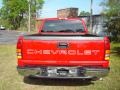 2002 Victory Red Chevrolet Silverado 1500 LS Extended Cab  photo #4