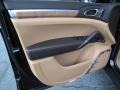 Natural Espresso/Cognac 2011 Porsche Cayenne Turbo Door Panel