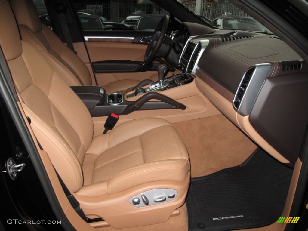 Natural Espresso/Cognac Interior 2011 Porsche Cayenne Turbo Photo #71576144