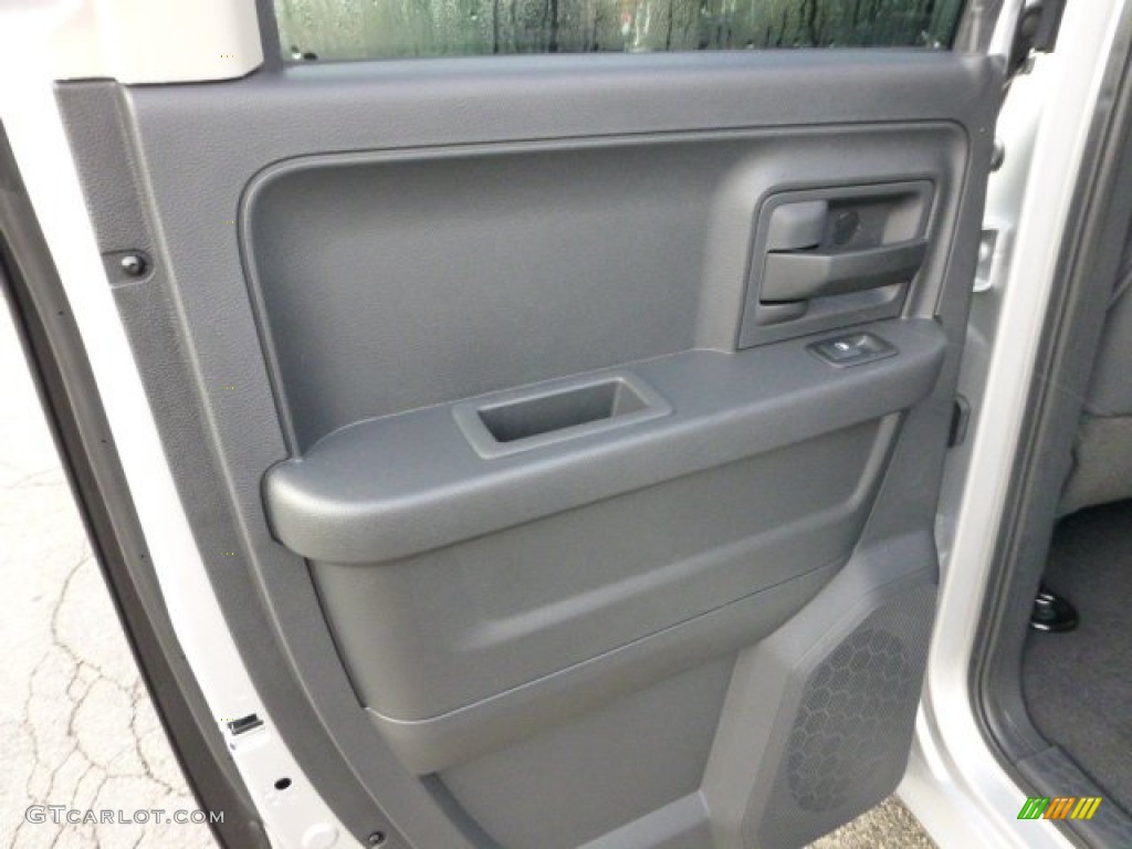 2012 Ram 1500 Express Quad Cab 4x4 - Bright Silver Metallic / Dark Slate Gray/Medium Graystone photo #15