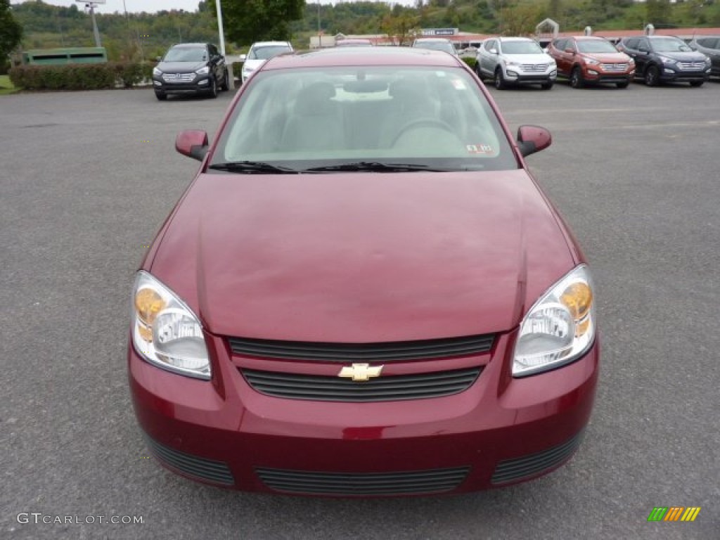 2007 Cobalt LT Sedan - Sport Red Tint Coat / Neutral Beige photo #2