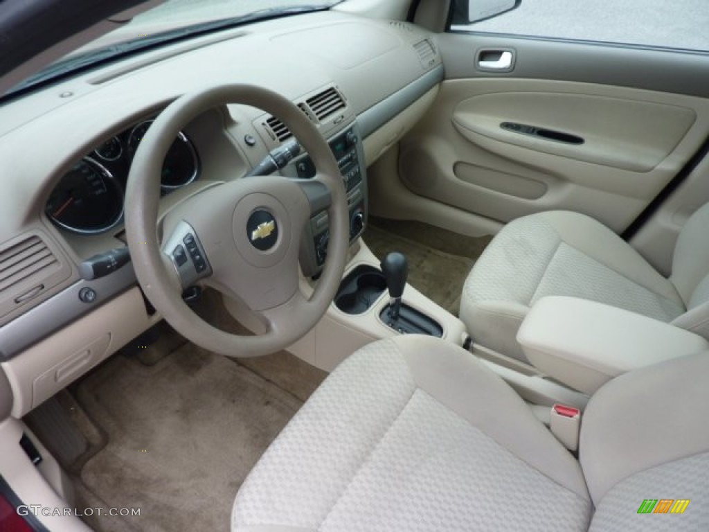 Neutral Beige Interior 2007 Chevrolet Cobalt LT Sedan Photo #71577155