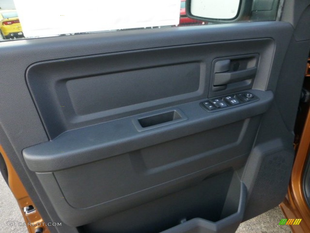 2012 Ram 1500 Express Quad Cab 4x4 - Tequila Sunrise Pearl / Dark Slate Gray/Medium Graystone photo #16