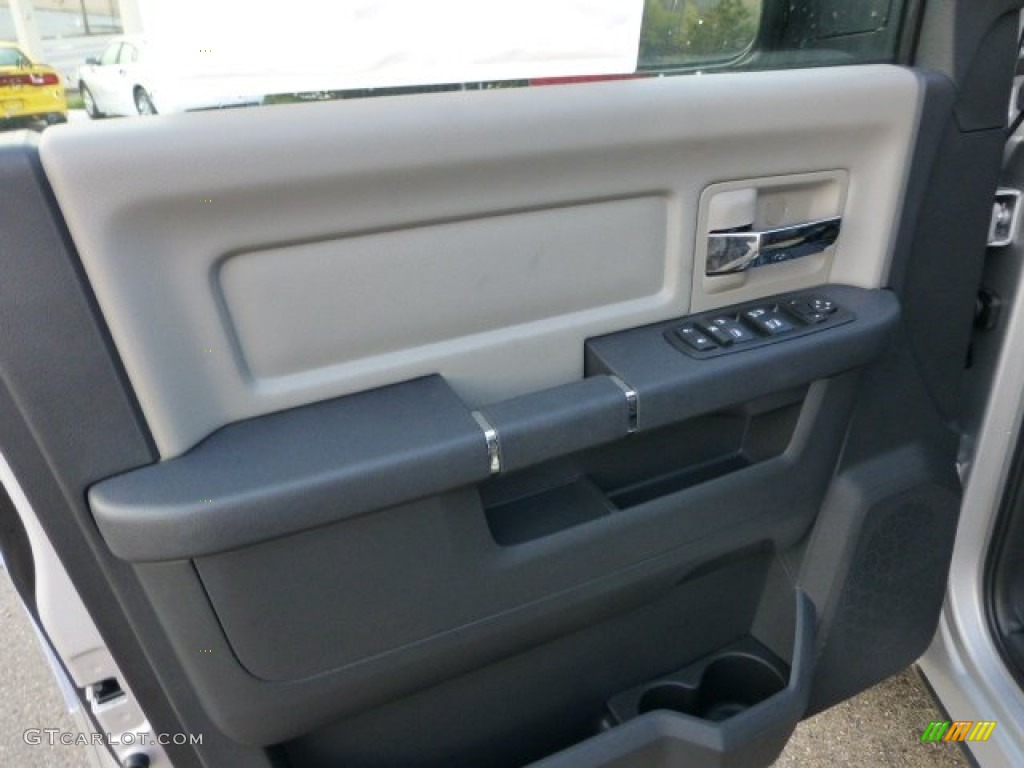 2012 Ram 1500 Outdoorsman Quad Cab 4x4 - Bright Silver Metallic / Dark Slate Gray/Medium Graystone photo #16