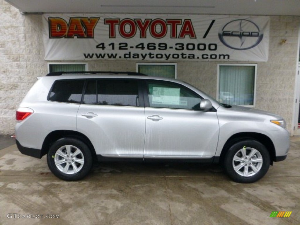 2013 Highlander V6 4WD - Classic Silver Metallic / Ash photo #1