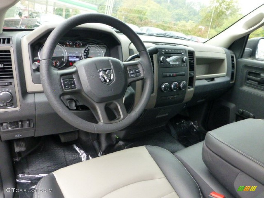 Dark Slate Gray/Medium Graystone Interior 2012 Dodge Ram 1500 ST Regular Cab 4x4 Photo #71577734