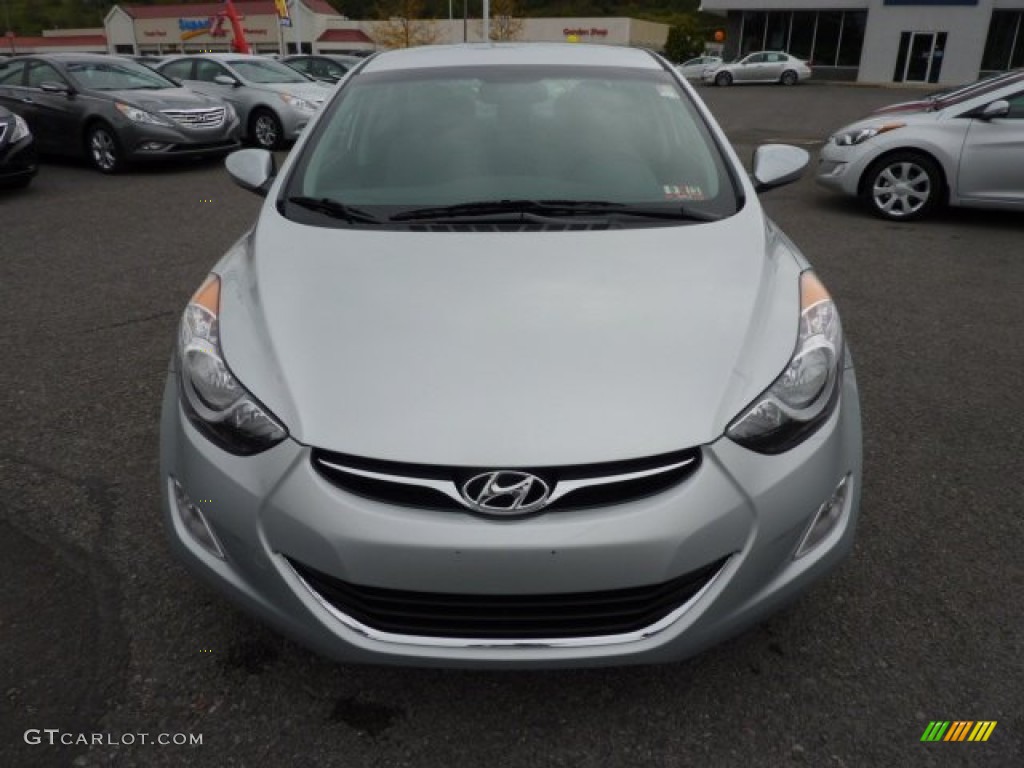 2013 Elantra GLS - Silver / Gray photo #2