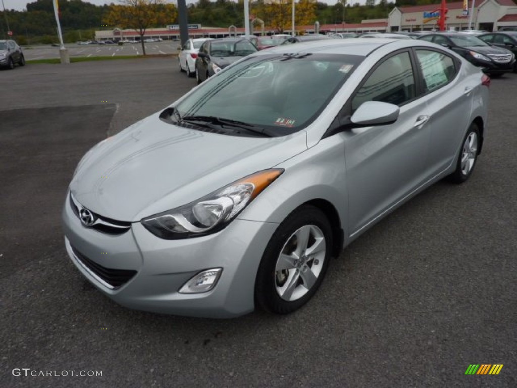 2013 Elantra GLS - Silver / Gray photo #3