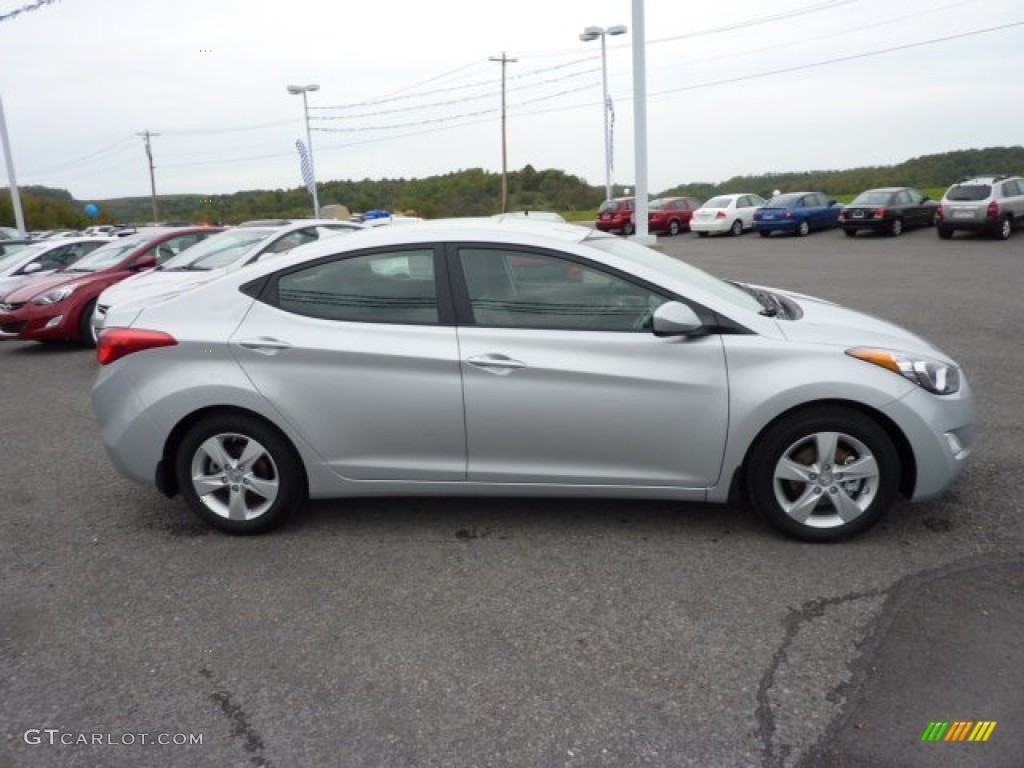 2013 Elantra GLS - Silver / Gray photo #8
