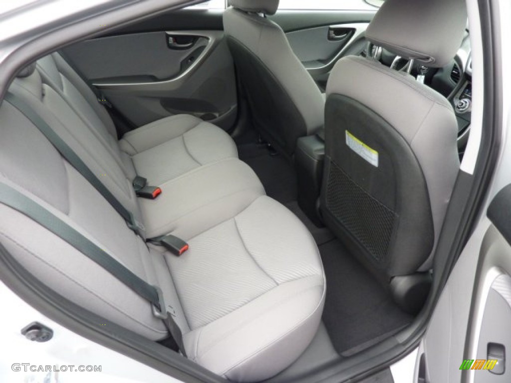2013 Elantra GLS - Silver / Gray photo #12
