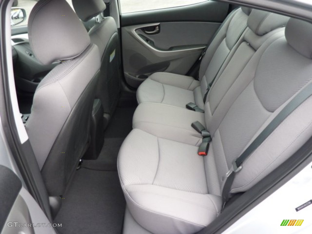 2013 Elantra GLS - Silver / Gray photo #13