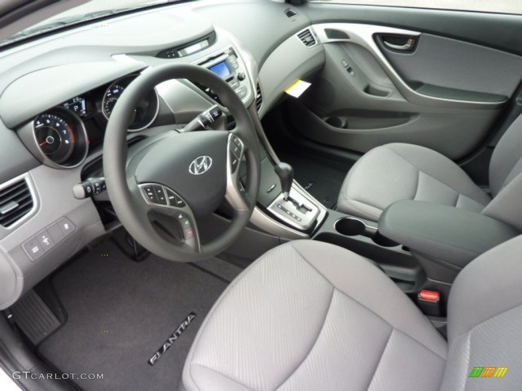 2013 Elantra GLS - Silver / Gray photo #16