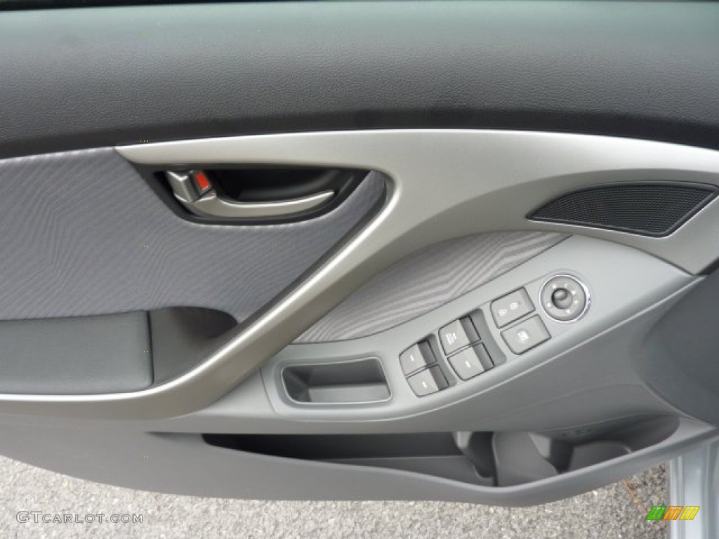 2013 Elantra GLS - Silver / Gray photo #17