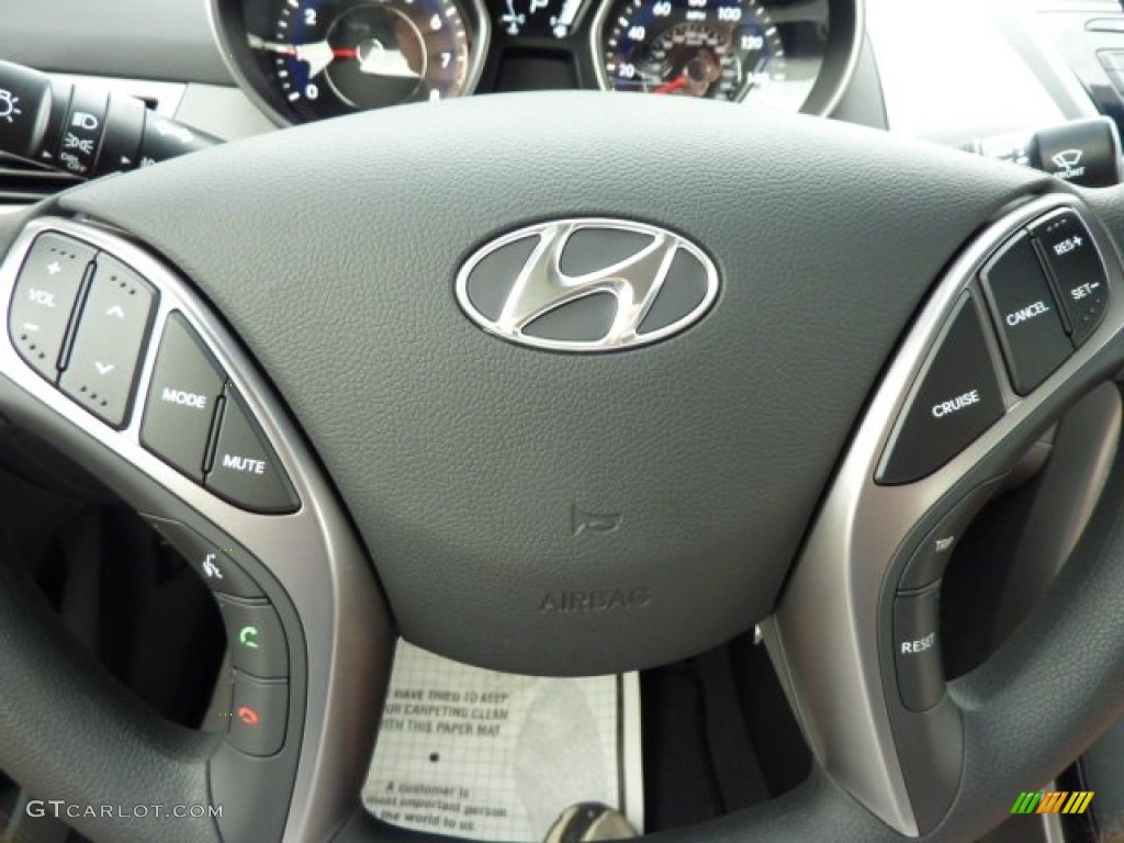 2013 Elantra GLS - Silver / Gray photo #20