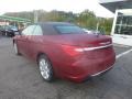 Deep Cherry Red Crystal Pearl 2013 Chrysler 200 Touring Convertible Exterior