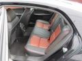 2008 Chevrolet Malibu Ebony/Brick Red Interior Rear Seat Photo