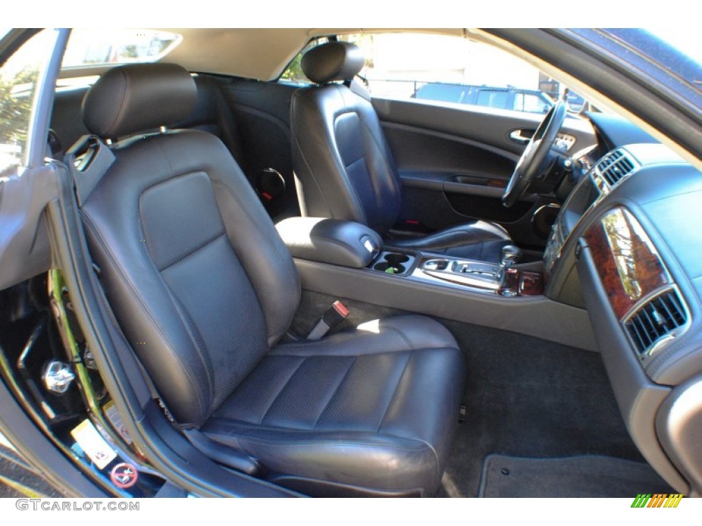 Charcoal Interior 2009 Jaguar XK XK8 Convertible Photo #71579117