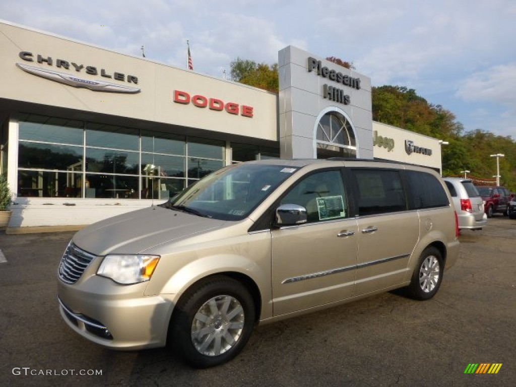 2012 Town & Country Touring - L - Cashmere Pearl / Dark Frost Beige/Medium Frost Beige photo #1