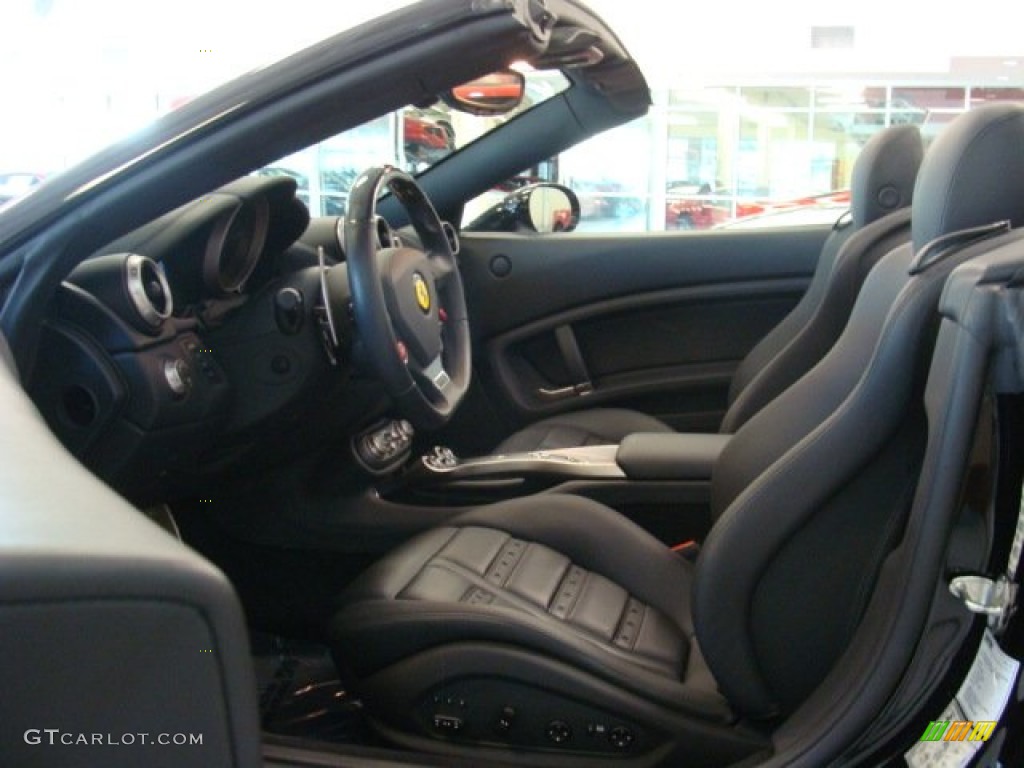 Nero Interior 2010 Ferrari California Standard California Model Photo #71580230