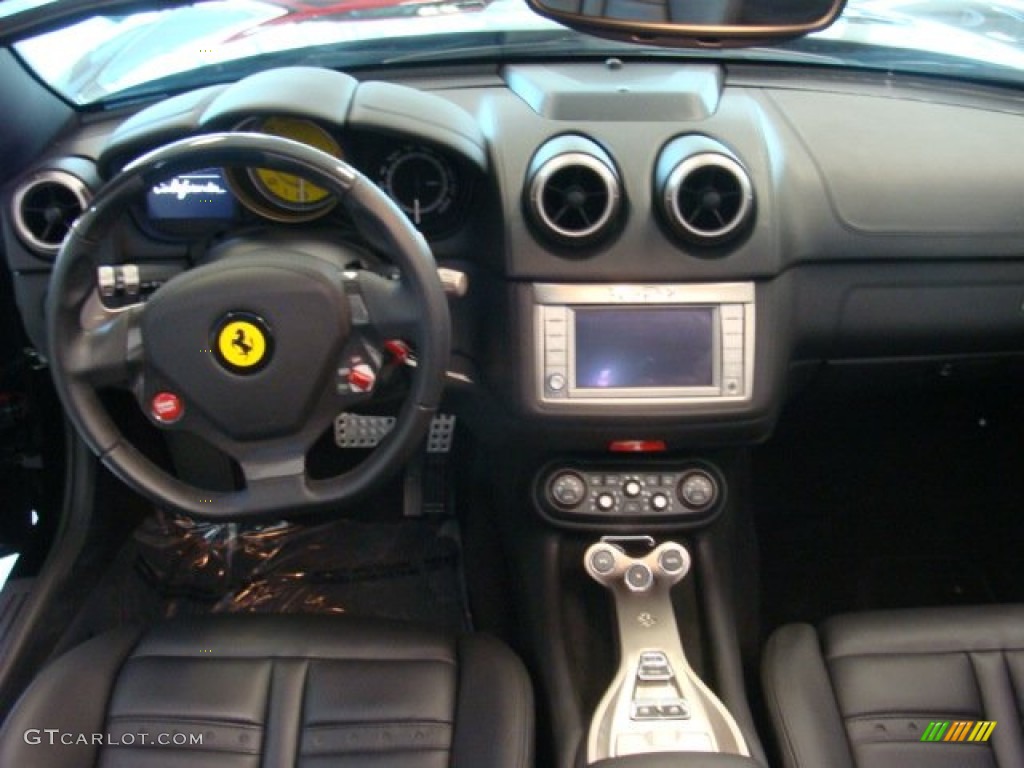 2010 Ferrari California Standard California Model Nero Dashboard Photo #71580248