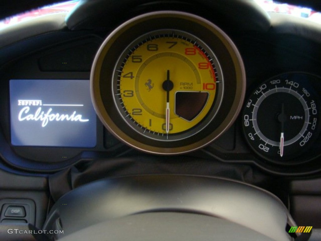 2010 Ferrari California Standard California Model Gauges Photo #71580264