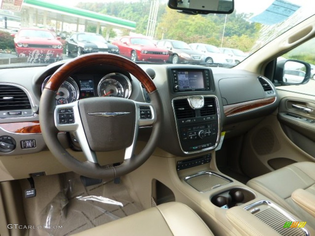 2012 Town & Country Limited - Cashmere Pearl / Dark Frost Beige/Medium Frost Beige photo #14