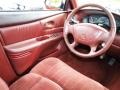 1998 Buick Century Bordeaux Red Interior Steering Wheel Photo