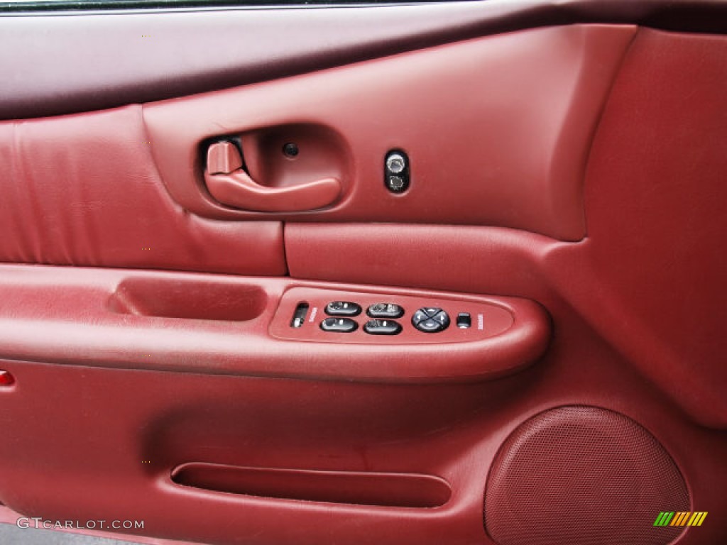 1998 Buick Century Custom Bordeaux Red Door Panel Photo #71580681