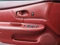 1998 Buick Century Bordeaux Red Interior Door Panel Photo