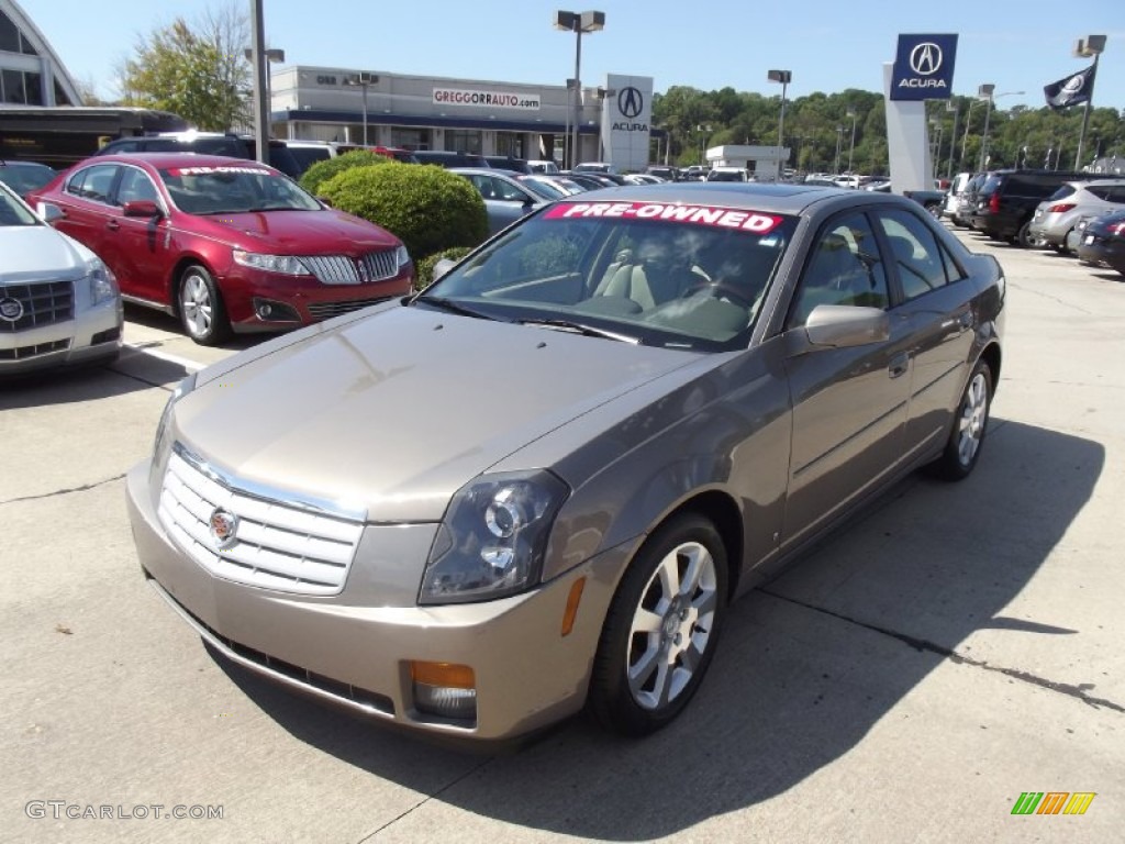 2006 CTS Sedan - Radiant Bronze / Cashmere photo #1