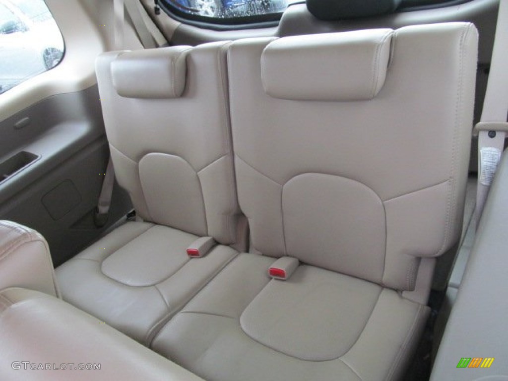 2008 Pathfinder LE 4x4 - Super Black / Cafe Latte photo #21