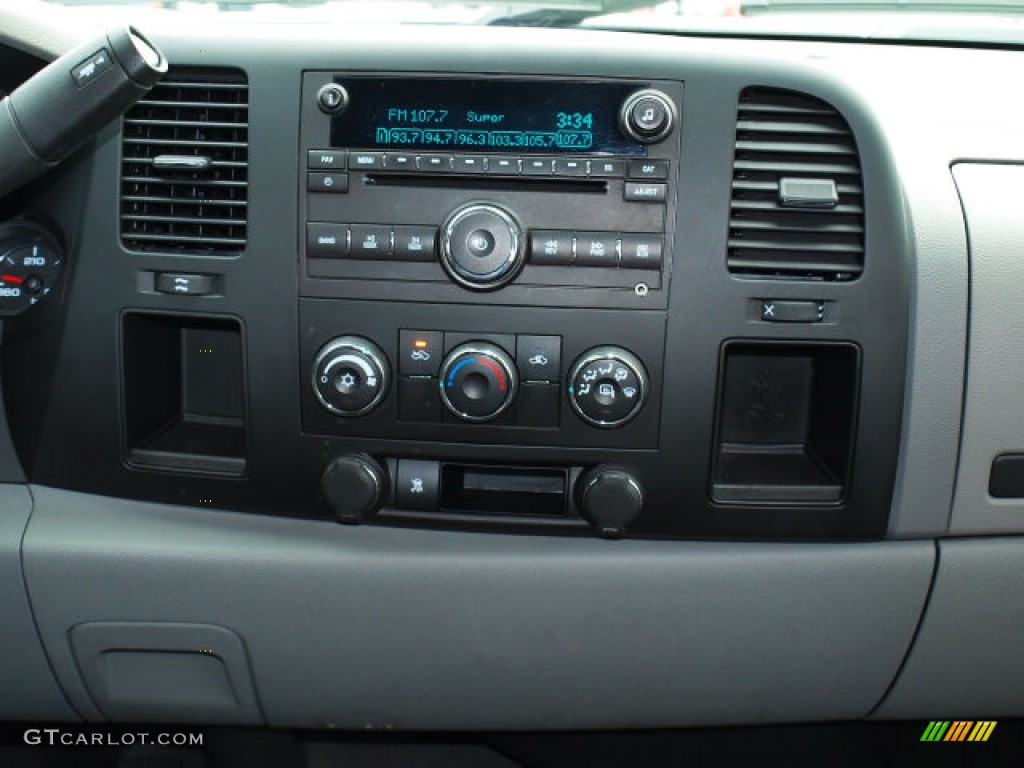 2009 Silverado 1500 Extended Cab - Summit White / Dark Titanium photo #12