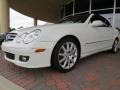 Arctic White 2007 Mercedes-Benz CLK 350 Cabriolet