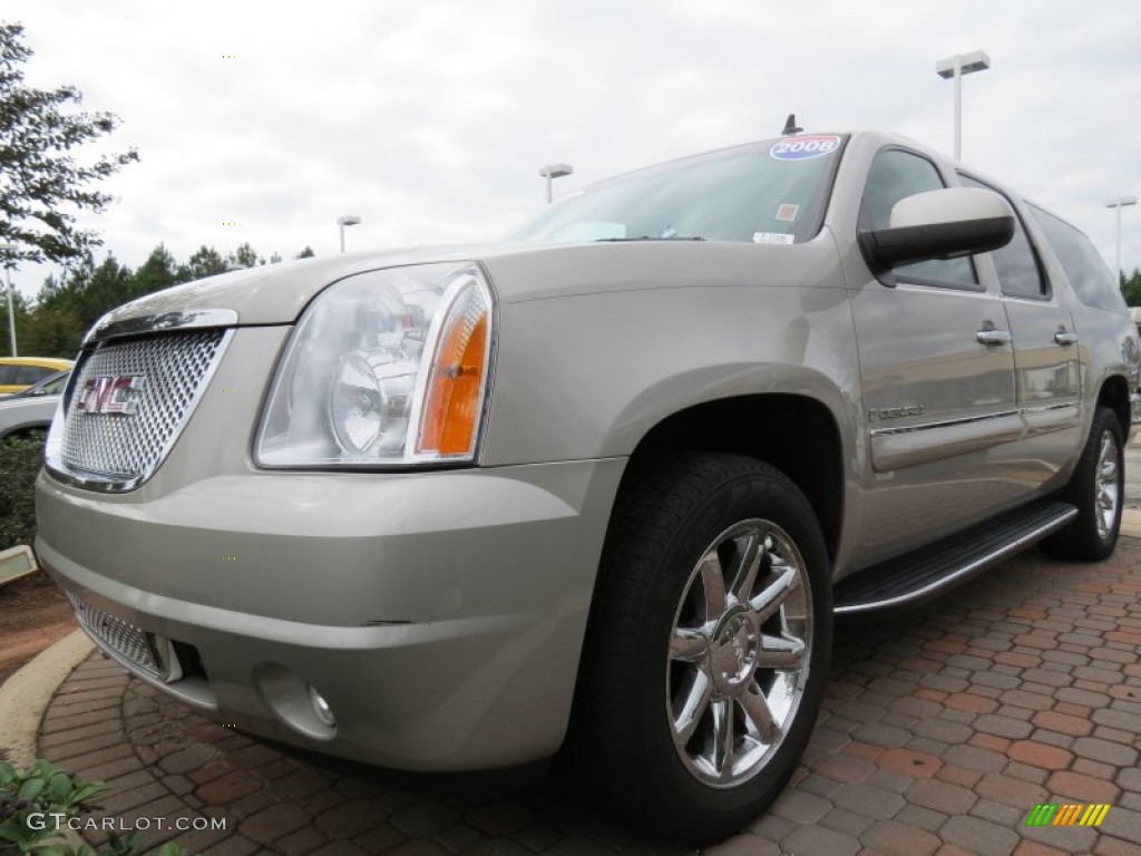 2008 Yukon XL Denali - Silver Birch Metallic / Ebony photo #1