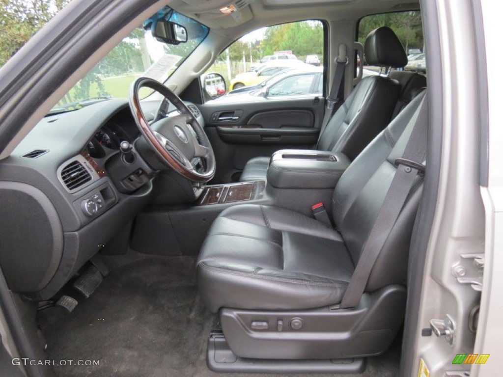 Ebony Interior 2008 GMC Yukon XL Denali Photo #71581335
