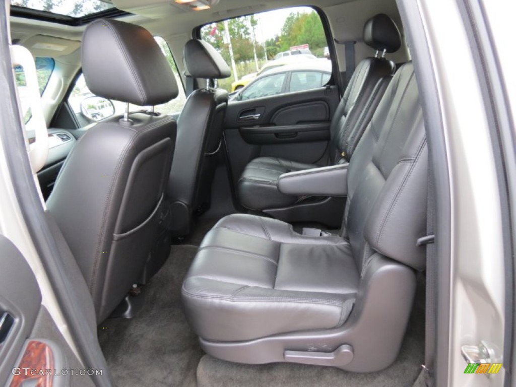 Ebony Interior 2008 GMC Yukon XL Denali Photo #71581352