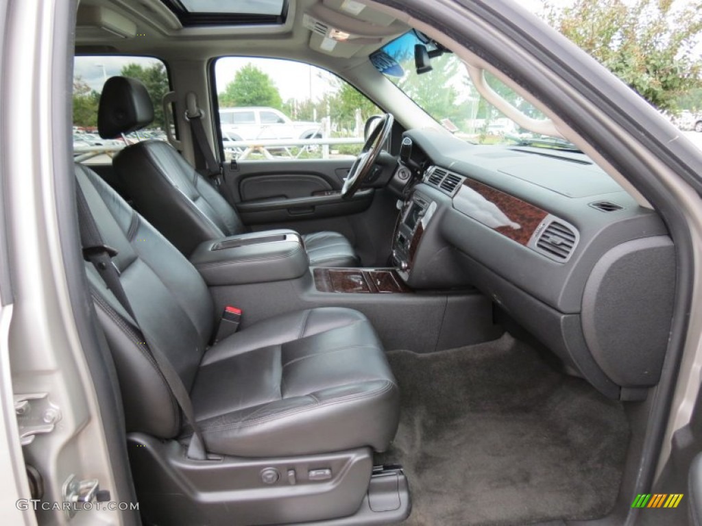 Ebony Interior 2008 GMC Yukon XL Denali Photo #71581379