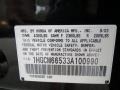 2003 Nighthawk Black Pearl Honda Accord EX V6 Sedan  photo #16