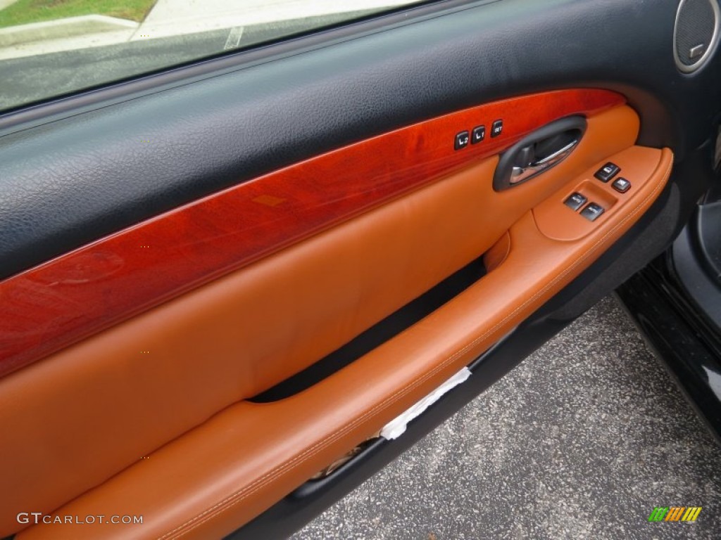 2003 Lexus SC 430 Saddle Door Panel Photo #71581828