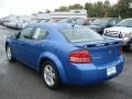 2008 Marathon Blue Pearl Dodge Avenger SXT  photo #6