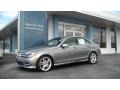 2011 Palladium Silver Metallic Mercedes-Benz C 350 Sport  photo #1