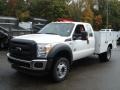 Oxford White 2012 Ford F450 Super Duty XL SuperCab Chassis 4x4 Exterior