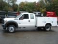 2012 Oxford White Ford F450 Super Duty XL SuperCab Chassis 4x4  photo #5