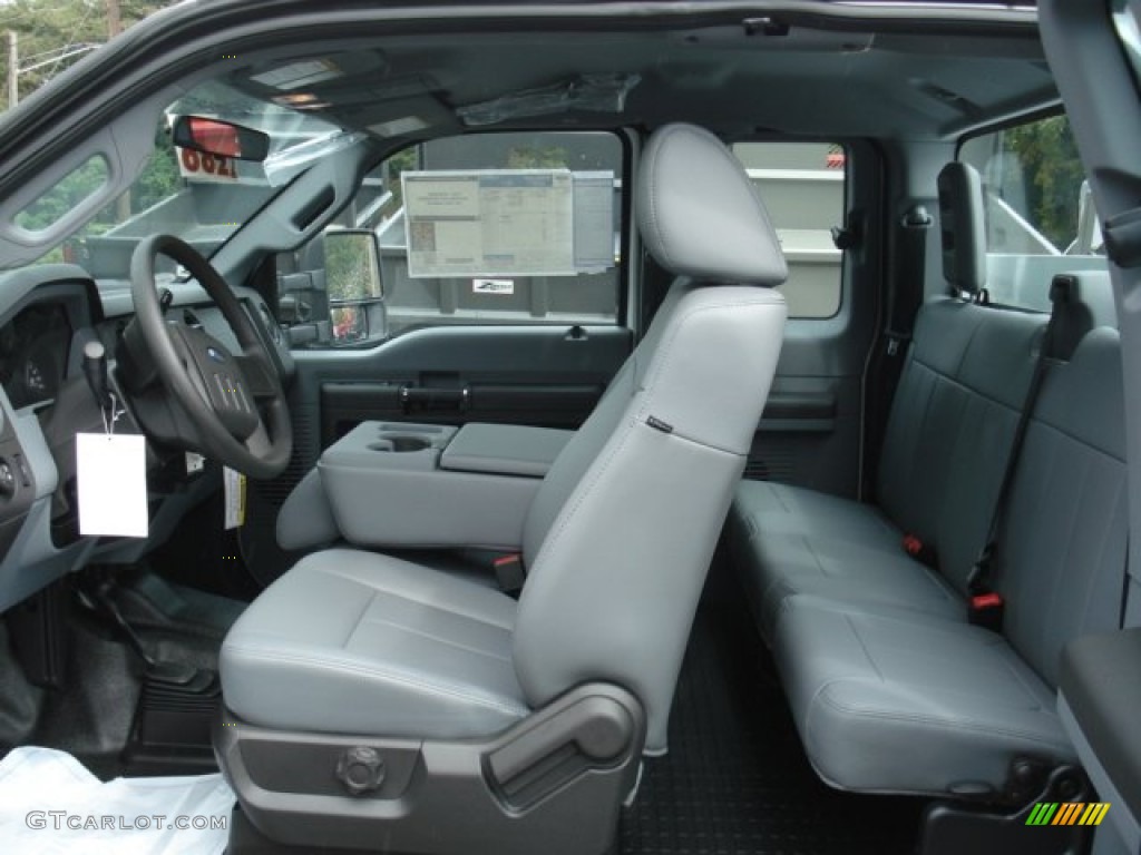 2012 Ford F450 Super Duty XL SuperCab Chassis 4x4 Interior Color Photos