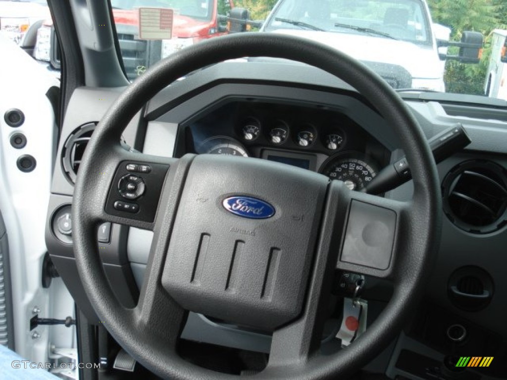 2012 Ford F450 Super Duty XL SuperCab Chassis 4x4 Steering Wheel Photos