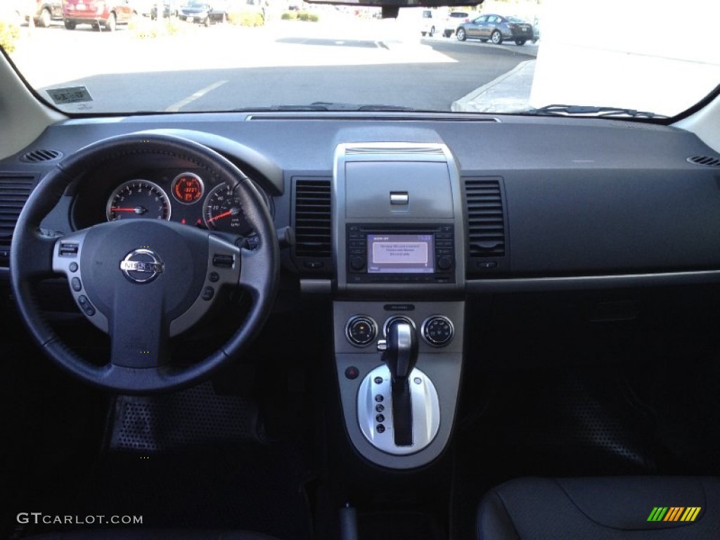 2010 Sentra 2.0 SL - Espresso Black Metallic / Charcoal photo #9