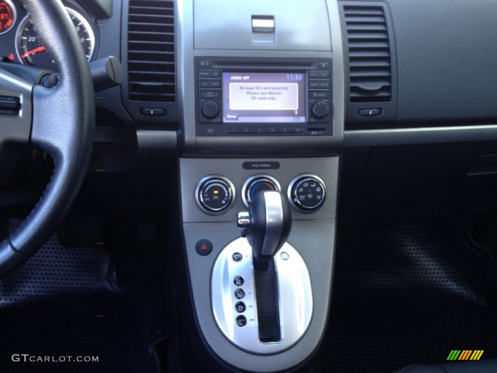 2010 Sentra 2.0 SL - Espresso Black Metallic / Charcoal photo #10