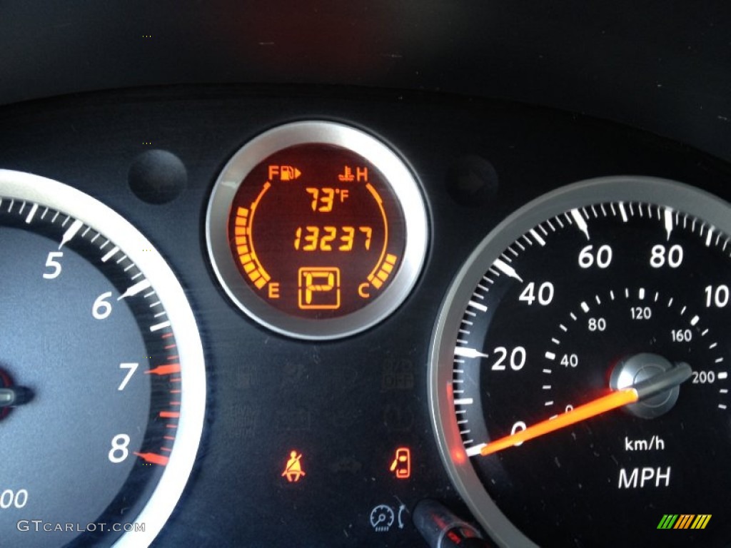 2010 Sentra 2.0 SL - Espresso Black Metallic / Charcoal photo #14
